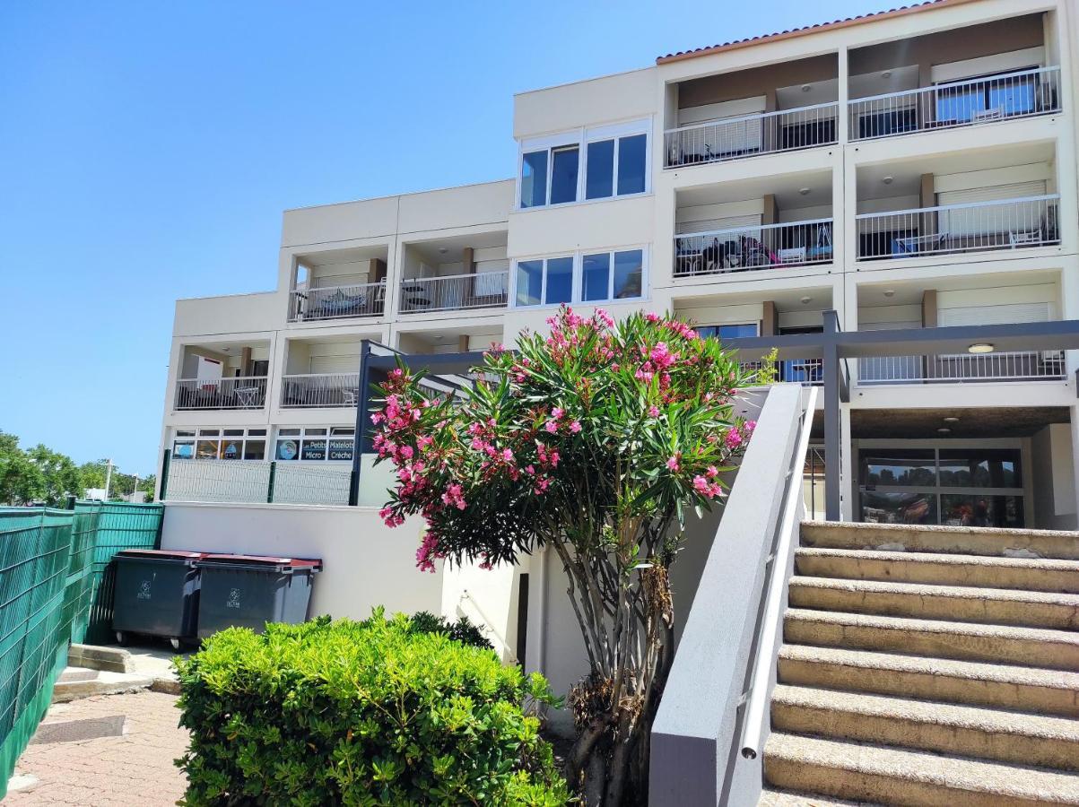 Port Studio Piscine, Parking, Prive,Navette Aeroport Agde Dış mekan fotoğraf